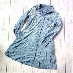 GAP 1969 Denim Shirt Dress